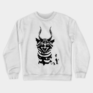 Demon cat Crewneck Sweatshirt